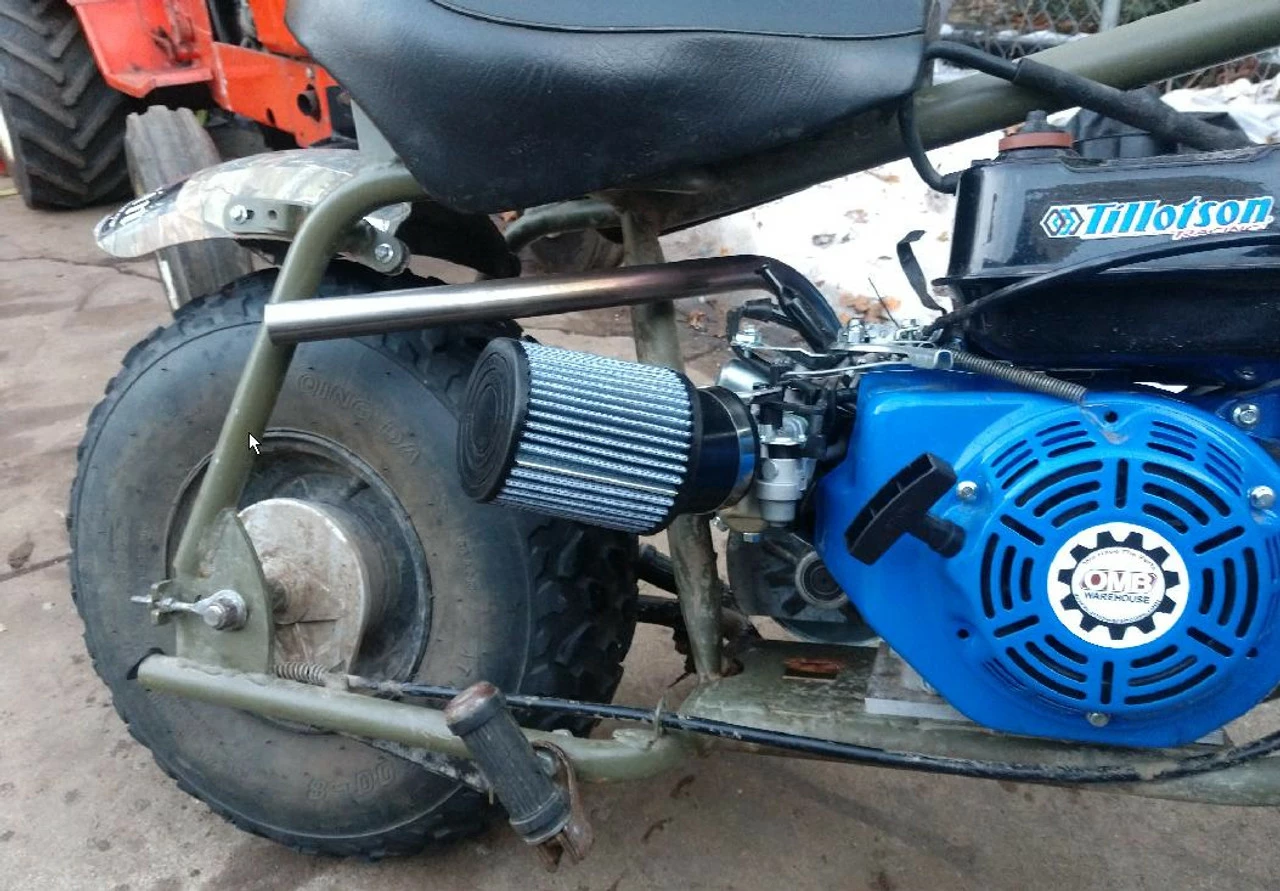 Cheap 👏 Right Side Exit 1" Header Pipe Predator 212 GX200 196cc Clone 🎁 4 Cheap 👏 Right Side Exit 1" Header Pipe Predator 212 GX200 196cc Clone 🎁 - Image 3